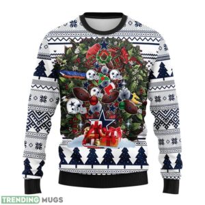 Dallas Cowboys AOP Ugly Christmas Sweater Christmas Holiday Gift For Fans 3D Sweater