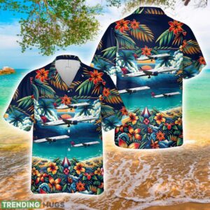 Delta Air Lines Boeing 757-232 Hawaiian Shirt Cute Summer Gift Product Photo 1