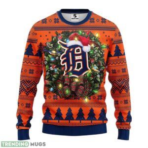 Detroit Tigers Christmas Ugly Sweater 3D Christmas Sweater For Men Women 3D Sweater