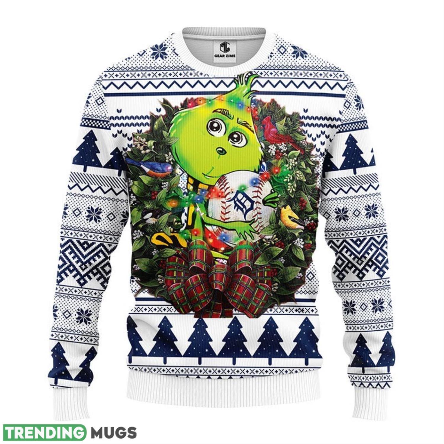 Detroit Tigers Grinch Hug Christmas Ugly Sweater 3D Christmas Sweater For Men Women 3D Sweater Detroit Tigers Grinch Hug Christmas Ugly Sweater 3D Christmas Sweater For Men Women 3D Sweater