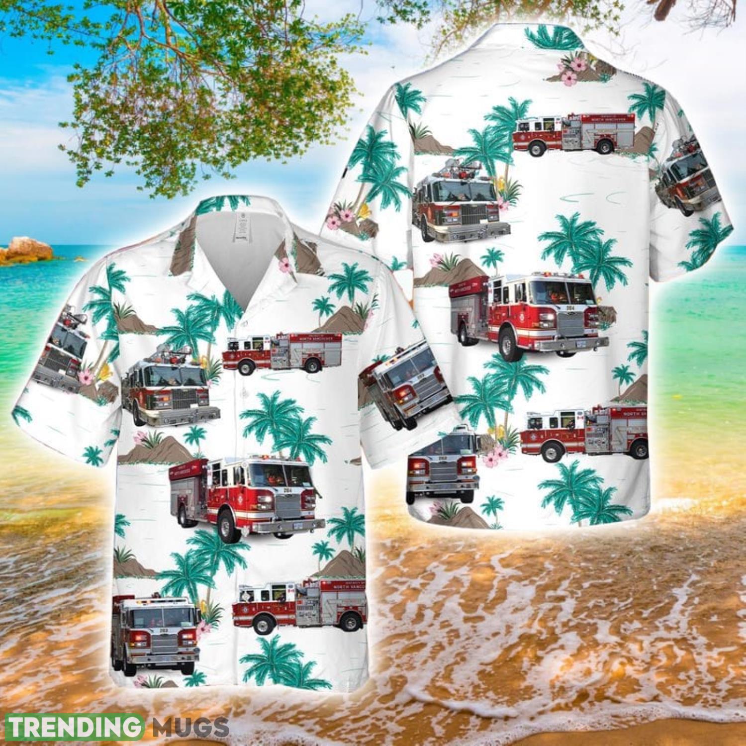 District of North Vancouver Fire and Rescue Hawaiian Shirt 3D Printed Beach Lover Gift Hawaiian Shirt District of North Vancouver Fire and Rescue Hawaiian Shirt 3D Printed Beach Lover Gift Hawaiian Shirt