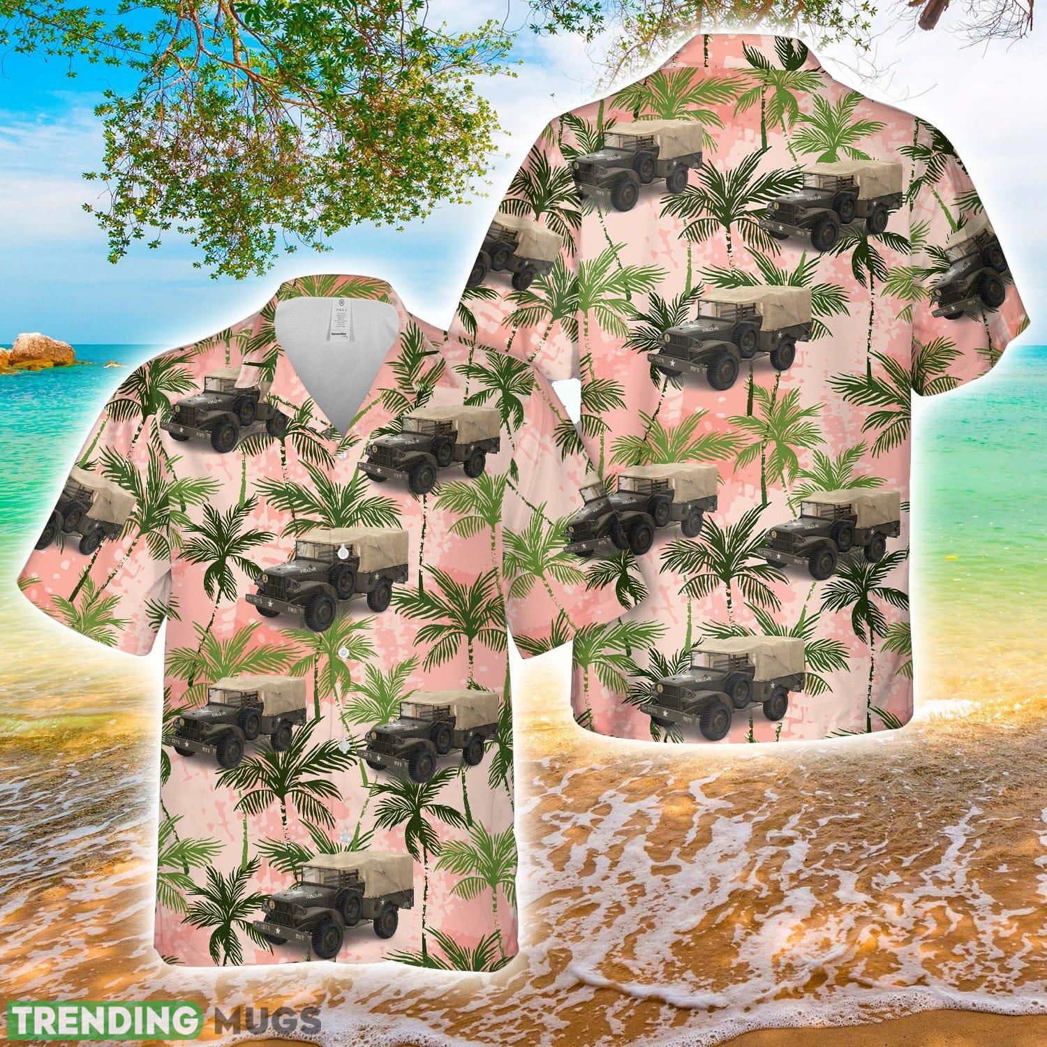 Dodge WC 51 USA military ww2 3D Printed Aloha Hawaiian Shirt Hawaiian Shirt Dodge WC 51 USA military ww2 3D Printed Aloha Hawaiian Shirt Hawaiian Shirt
