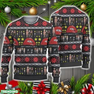 Don't Dream It Be It Rocky Horror Ugly Knitted Christmas Sweater Christmas Holiday Gift 3D Sweater