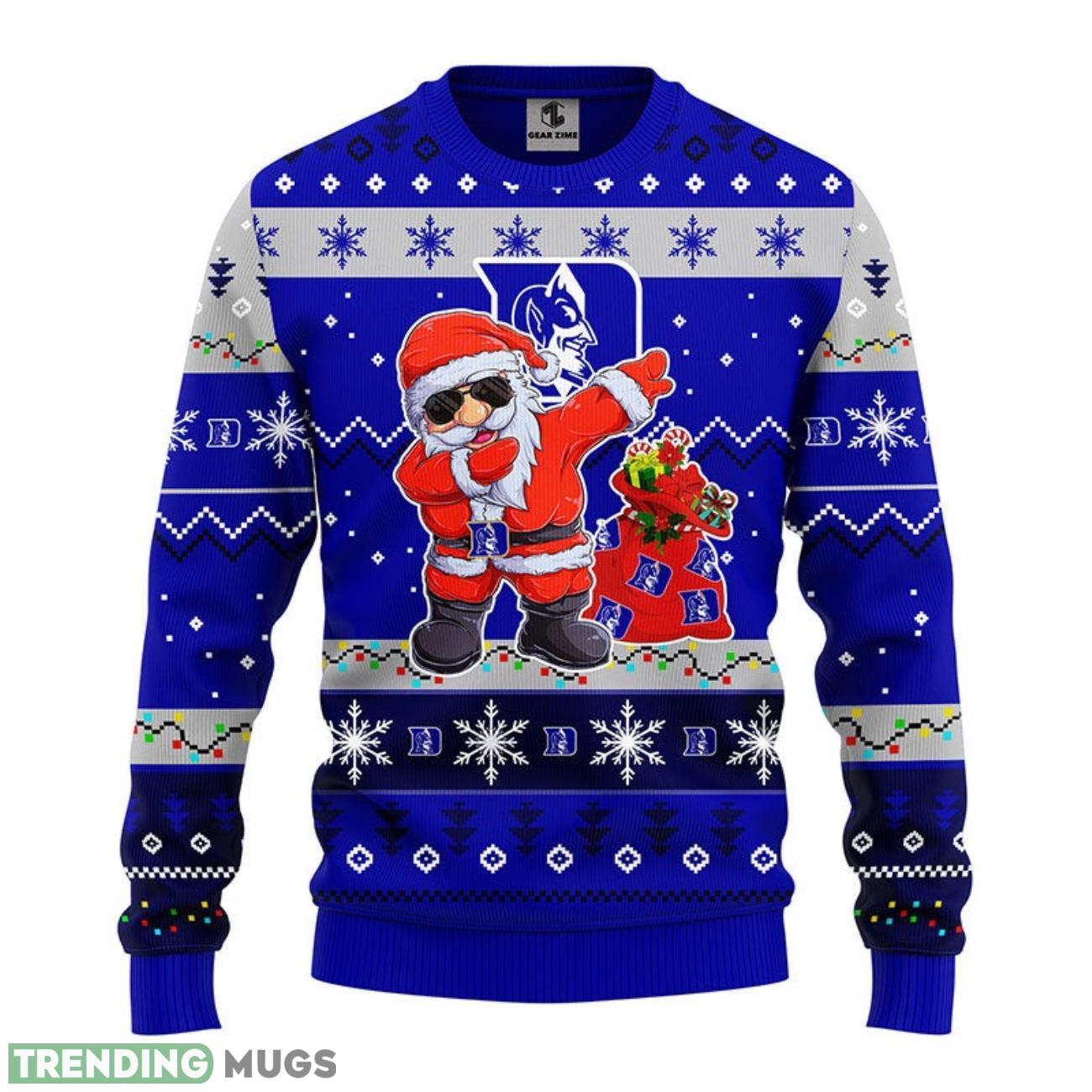 Duke Blue Devils Dabbing Santa Claus Christmas Ugly Sweater 3D Christmas Sweater For Men Women 3D Sweater Duke Blue Devils Dabbing Santa Claus Christmas Ugly Sweater 3D Christmas Sweater For Men Women 3D Sweater