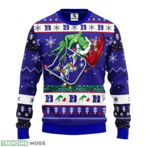 Duke Blue Devils Grinch Christmas Ugly Sweater 3D Christmas Sweater For Men Women Product Photo 1