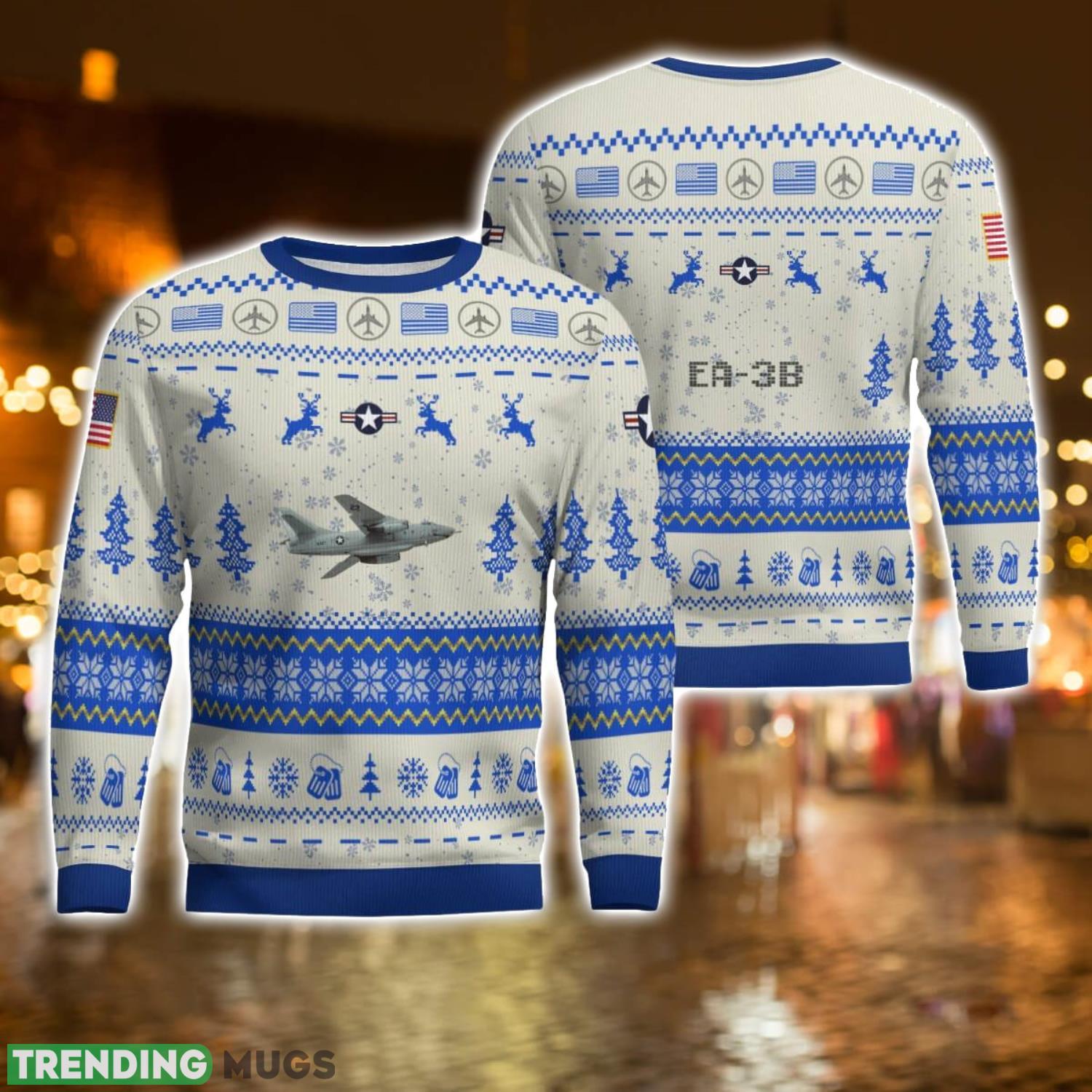 EA 3B EA3B All Printed AOP Aircraft Ugly Christmas Sweater For Men And Women 3D Sweater EA 3B EA3B All Printed AOP Aircraft Ugly Christmas Sweater For Men And Women 3D Sweater