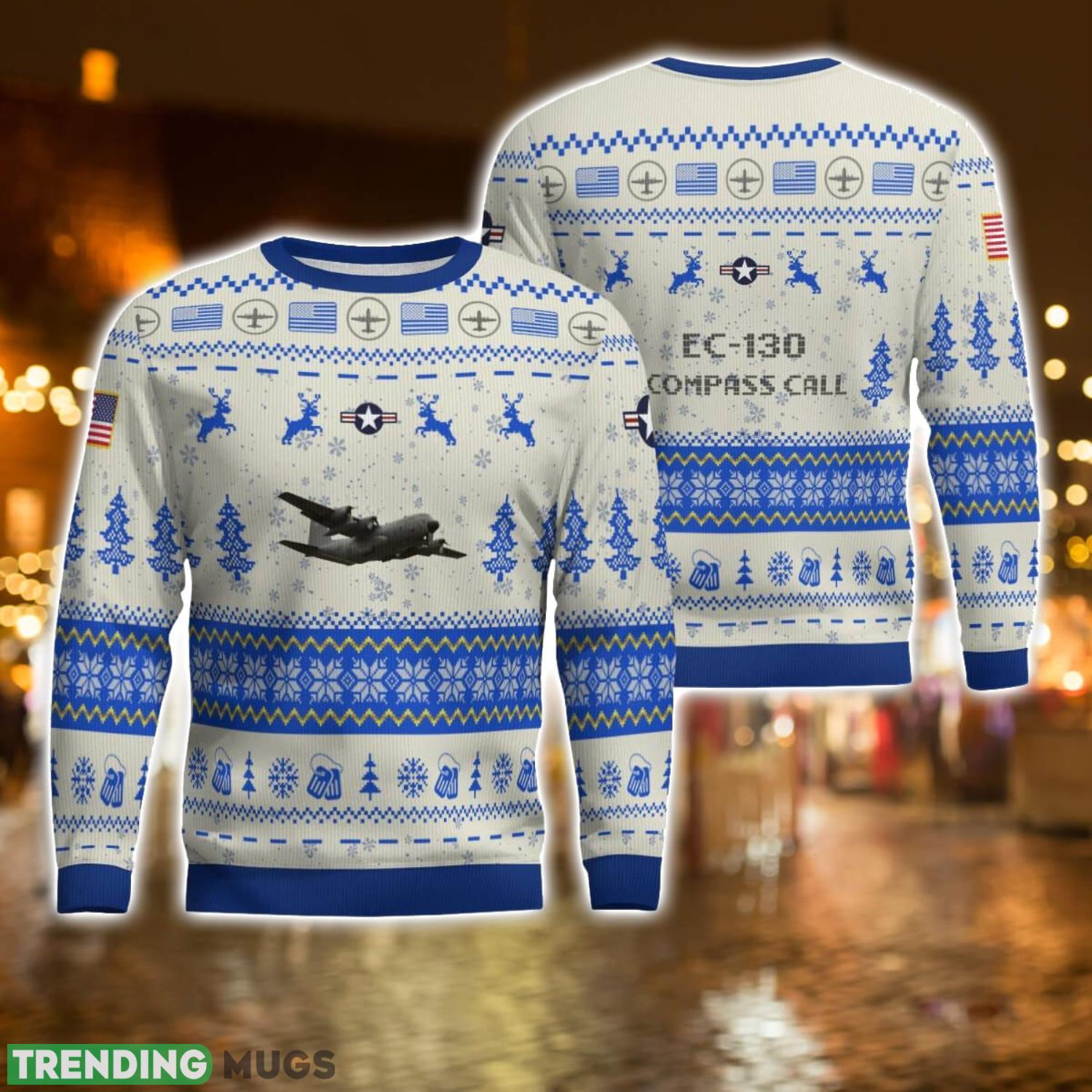 EC 130 Compass Call EC130J EC130H EC130E All Printed AOP Aircraft Ugly Christmas Sweater For Men And Women 3D Sweater EC 130 Compass Call EC130J EC130H EC130E All Printed AOP Aircraft Ugly Christmas Sweater For Men And Women 3D Sweater