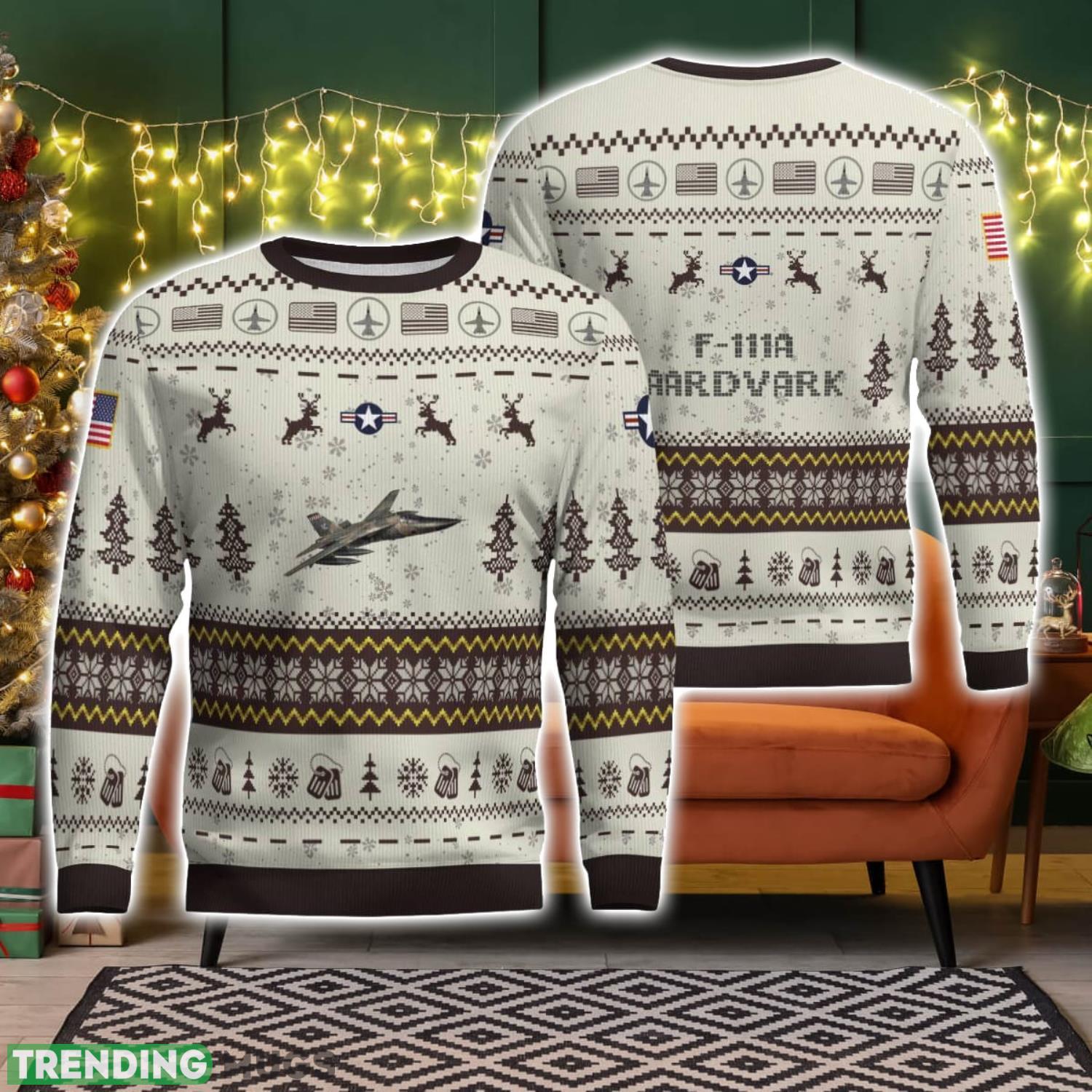 F 111A Aardvark Vietnam War F111A Veteran Aircraft Ugly Christmas Sweater Christmas Gift Holiday 3D Sweater F 111A Aardvark Vietnam War F111A Veteran Aircraft Ugly Christmas Sweater Christmas Gift Holiday 3D Sweater