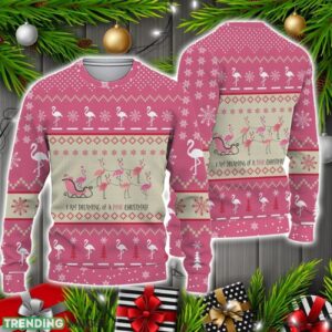 Flamingo Christmas Sweater Christmas Holiday Gift Product Photo 1