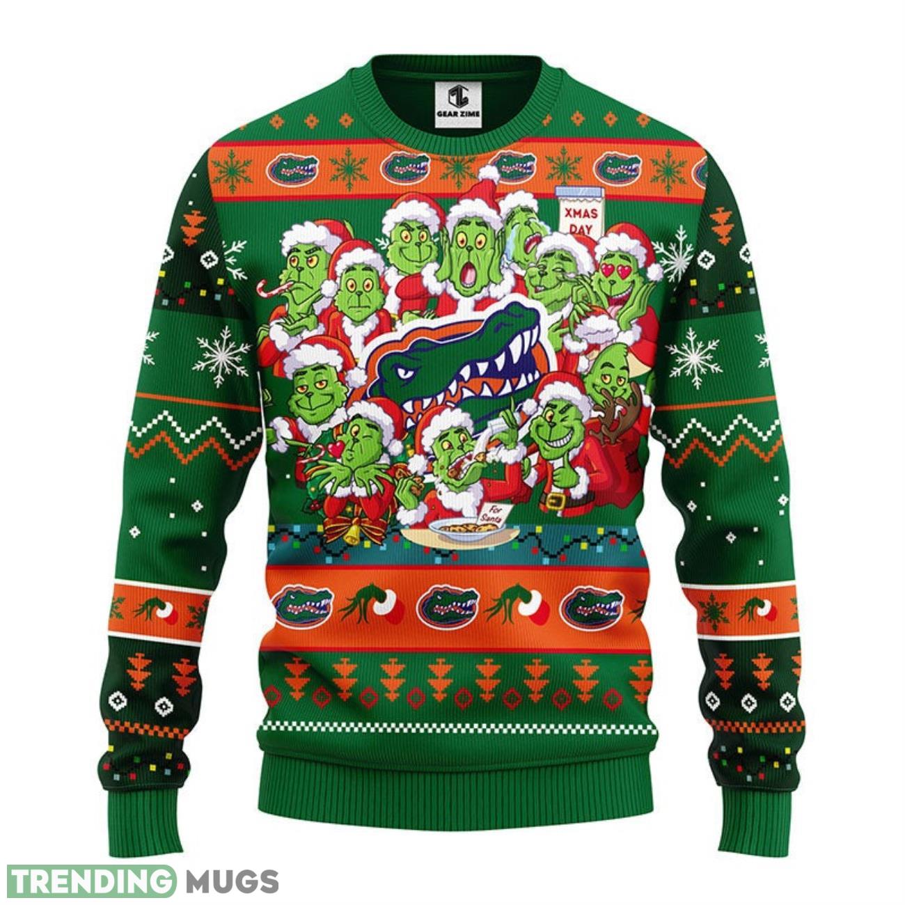 Florida Gators 12 Grinch Xmas Day Christmas Ugly Sweater 3D Christmas Sweater For Men Women 3D Sweater Florida Gators 12 Grinch Xmas Day Christmas Ugly Sweater 3D Christmas Sweater For Men Women 3D Sweater