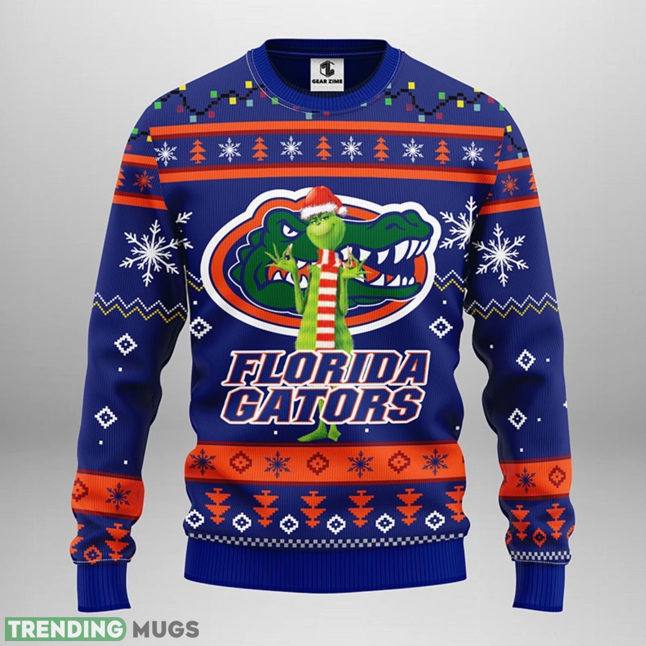 Florida Gators Funny Grinch Christmas Ugly Sweater 3D Christmas Sweater For Men Women 3D Sweater Florida Gators Funny Grinch Christmas Ugly Sweater 3D Christmas Sweater For Men Women 3D Sweater
