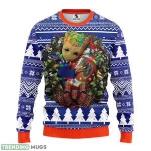 Florida Gators Groot Hug Christmas Ugly Sweater 3D Christmas Sweater For Men Women 3D Sweater
