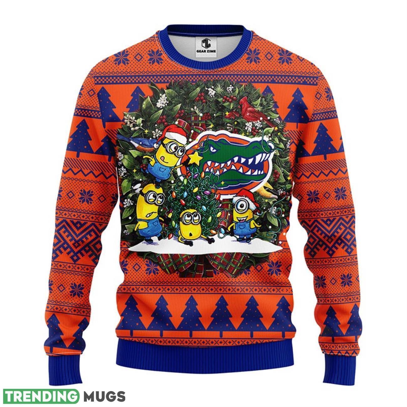 Florida Gators Minion Christmas Ugly Sweater 3D Christmas Sweater For Men Women 3D Sweater Florida Gators Minion Christmas Ugly Sweater 3D Christmas Sweater For Men Women 3D Sweater