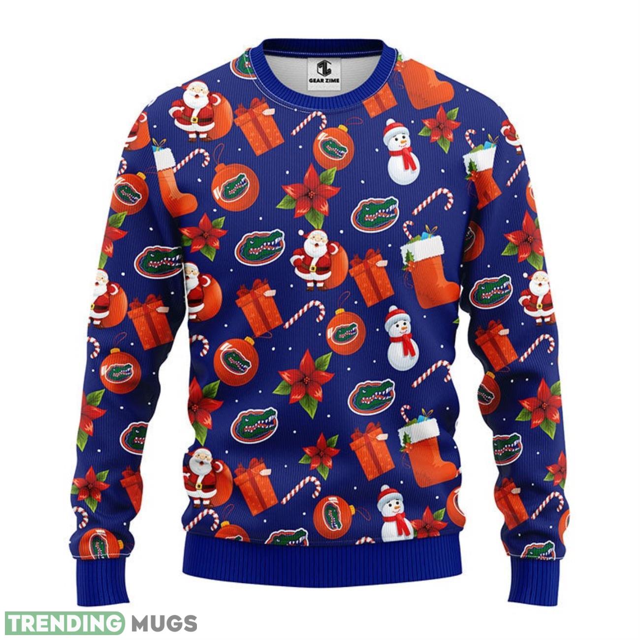 Florida Gators Santa Claus Snowman Christmas Ugly Sweater 3D Christmas Sweater For Men Women 3D Sweater Florida Gators Santa Claus Snowman Christmas Ugly Sweater 3D Christmas Sweater For Men Women 3D Sweater