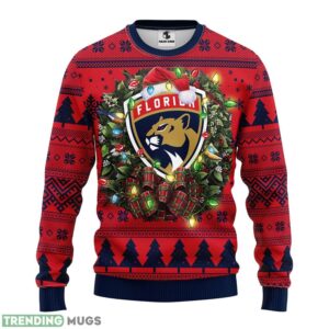 Florida Panthers Christmas Ugly Sweater 3D Christmas Sweater For Men Women 3D Sweater