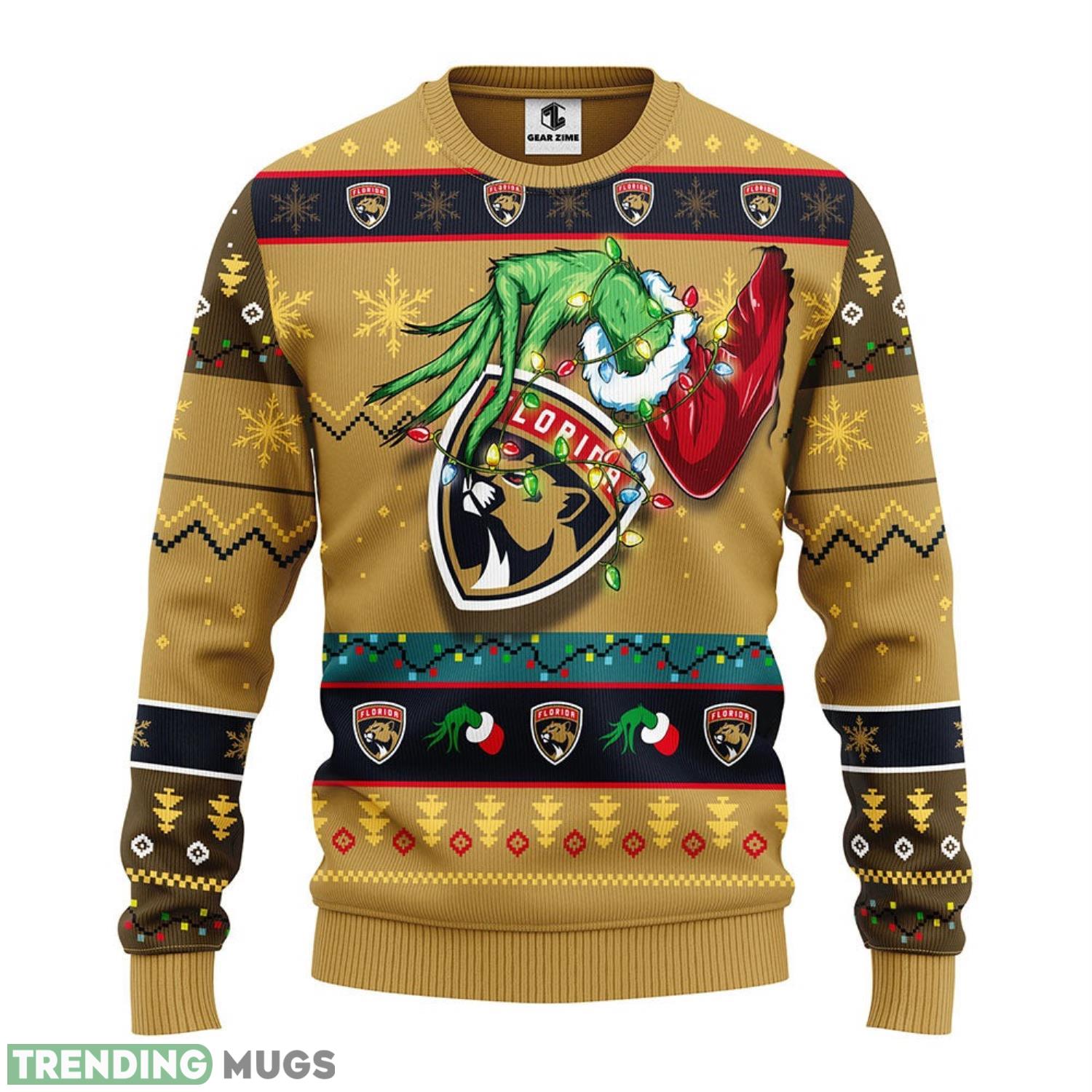 Florida Panthers Grinch Christmas Ugly Sweater 3D Christmas Sweater For Men Women 3D Sweater Florida Panthers Grinch Christmas Ugly Sweater 3D Christmas Sweater For Men Women 3D Sweater