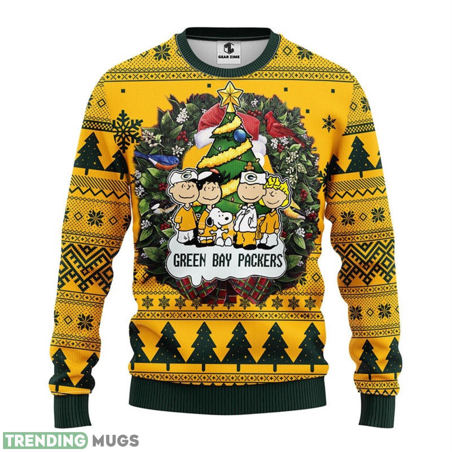 Green Bay Packers Snoopy Dog Christmas Ugly Sweater 3D Christmas Sweater For Men Women 3D Sweater Green Bay Packers Snoopy Dog Christmas Ugly Sweater 3D Christmas Sweater For Men Women 3D Sweater