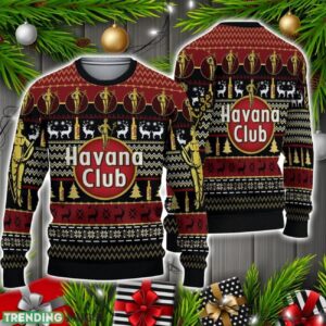 Havana-Club-Beer-Ugly Christmas Sweater Christmas Holiday Gift Product Photo 1
