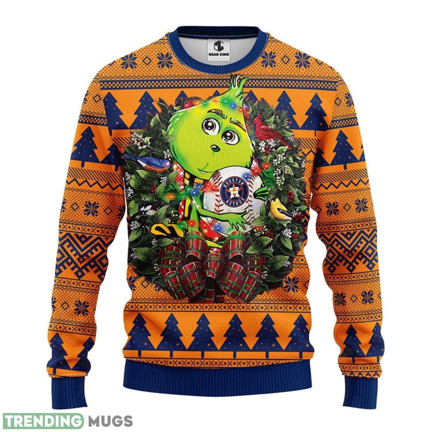 Houston Astros Grinch Hug Christmas Ugly Sweater 3D Christmas Sweater For Men Women 3D Sweater Houston Astros Grinch Hug Christmas Ugly Sweater 3D Christmas Sweater For Men Women 3D Sweater
