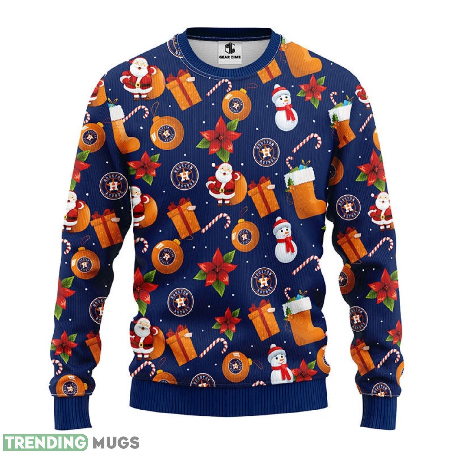 Houston Astros Santa Claus Snowman Christmas Ugly Sweater 3D Christmas Sweater For Men Women 3D Sweater Houston Astros Santa Claus Snowman Christmas Ugly Sweater 3D Christmas Sweater For Men Women 3D Sweater