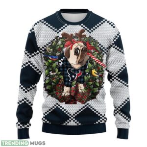 Houston Texans Pub Dog Ugly Christmas Sweater Special Christmas Gift 3D Sweater