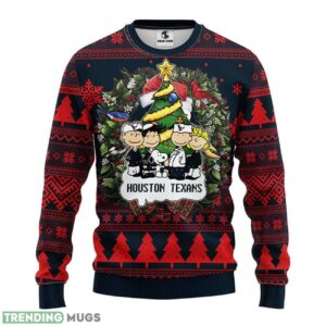 Houston Texans Snoopy Dog Ugly Christmas Sweater Special Christmas Gift 3D Sweater