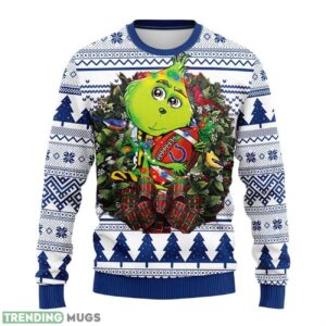Indianapolis Colts Grinch Hug Ugly Christmas Sweater Special Christmas Gift 3D Sweater
