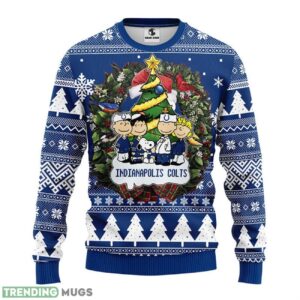 Indianapolis Colts Snoopy Dog Ugly Christmas Sweater Special Christmas Gift 3D Sweater