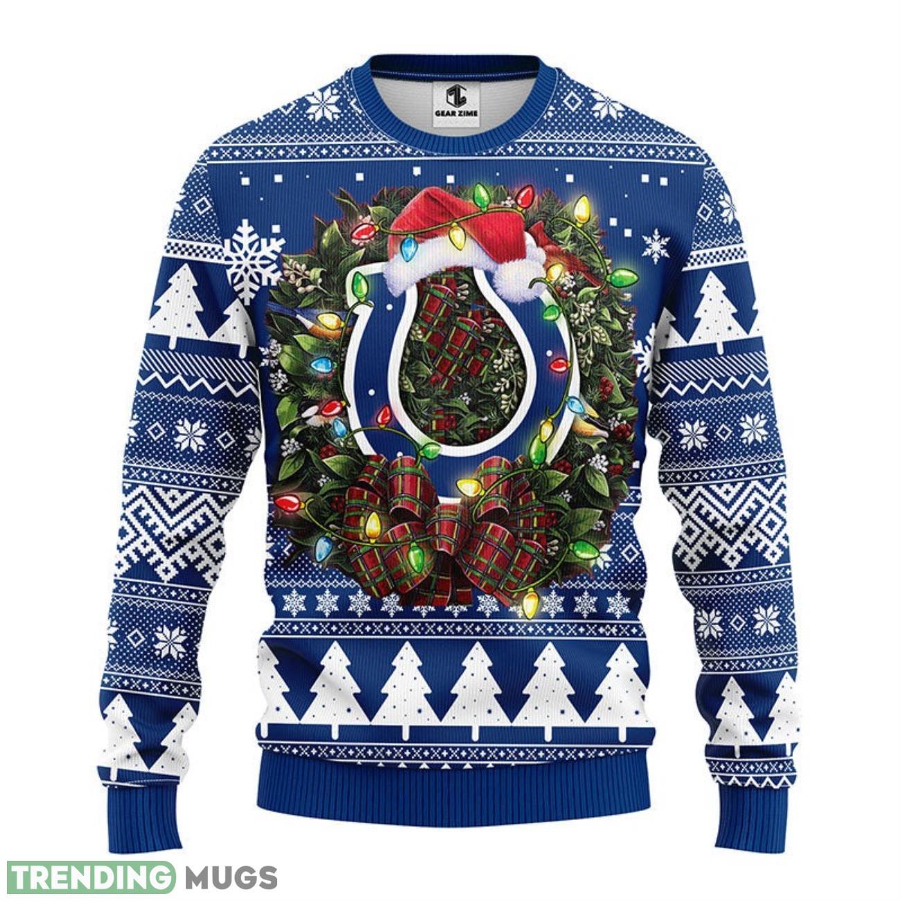 Indianapolis Colts Ugly Christmas Sweater Special Christmas Gift 3D Sweater Indianapolis Colts Ugly Christmas Sweater Special Christmas Gift 3D Sweater