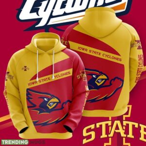 Iowa State Cyclones 3D Hoodie For Fans New Trending All OVer Print - Iowa State Cyclones 3D Hoodie For Fans New Trending All OVer Print