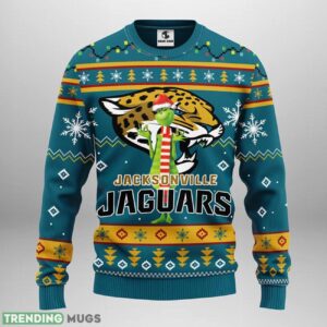 Jacksonville Jaguars Funny Grinch Ugly Christmas Sweater Special Christmas Gift 3D Sweater