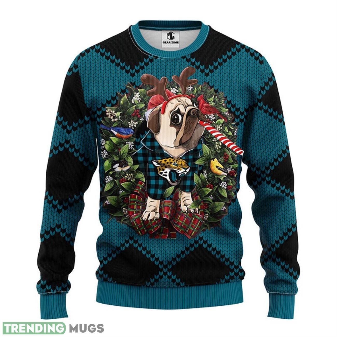 Jacksonville Jaguars Pub Dog Ugly Christmas Sweater Special Christmas Gift 3D Sweater Jacksonville Jaguars Pub Dog Ugly Christmas Sweater Special Christmas Gift 3D Sweater