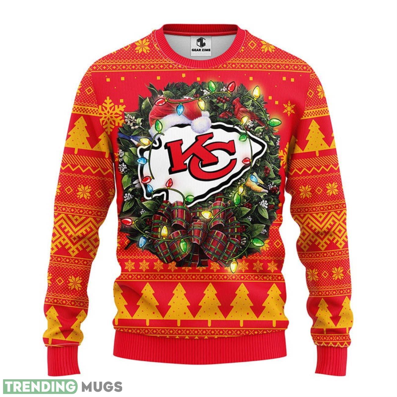 Kansas City Chiefs Ugly Christmas Sweater Special Christmas Gift 3D Sweater Kansas City Chiefs Ugly Christmas Sweater Special Christmas Gift 3D Sweater