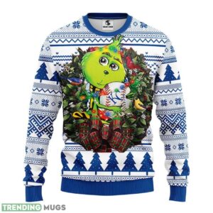 Kansas City Royals Grinch Hug Ugly Christmas Sweater Special Christmas Gift 3D Sweater