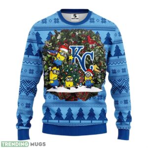 Kansas City Royals Minion Ugly Christmas Sweater Special Christmas Gift 3D Sweater