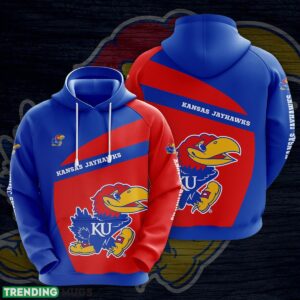 Kansas Jayhawks 3D Hoodie For Fans New Trending All OVer Print - Kansas Jayhawks 3D Hoodie For Fans New Trending All OVer Print