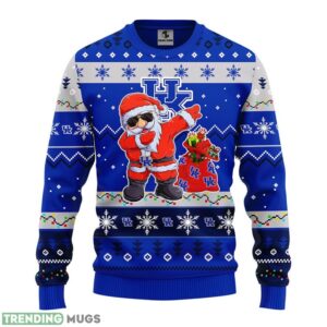 Kentucky Wildcats Dabbing Santa Claus Ugly Christmas Sweater Special Christmas Gift 3D Sweater