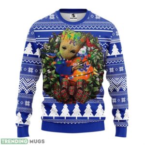 Kentucky Wildcats Groot Hug Ugly Christmas Sweater Special Christmas Gift 3D Sweater