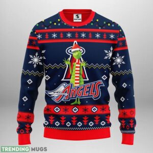 Los Angeles Angels Funny Grinch Ugly Christmas Sweater Special Christmas Gift Product Photo 1