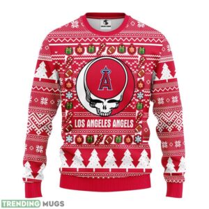 Los Angeles Angels Grateful Dead Ugly Christmas Sweater men women Christmas Gift 3D Sweater