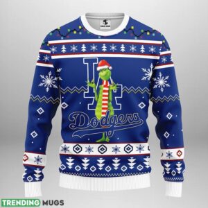 Los Angeles Dodgers Funny Grinch Ugly Christmas Sweater Special Christmas Gift Product Photo 1