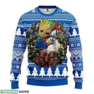 Los Angeles Dodgers Groot Hug Ugly Christmas Sweater Special Christmas Gift Product Photo 1