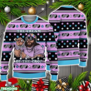 Macho Man Ugly Christmas Sweater Christmas Holiday Gift 3D Sweater