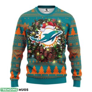 Miami Dolphins Ugly Christmas Sweater Special Christmas Gift 3D Sweater