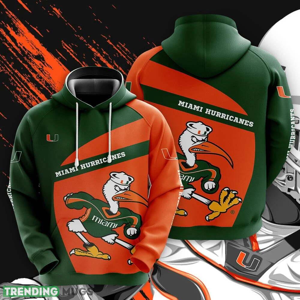 Miami Hurricanes 3D Hoodie For Fans New Trending All OVer Print 3D All Over Print Miami Hurricanes 3D Hoodie For Fans New Trending All OVer Print 3D All Over Print