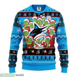 Miami Marlins 12 Grinch Xmas Day Christmas Ugly Sweater 3D Christmas Sweater For Men Women Christmas Gift For Sport Team 3D Sweater