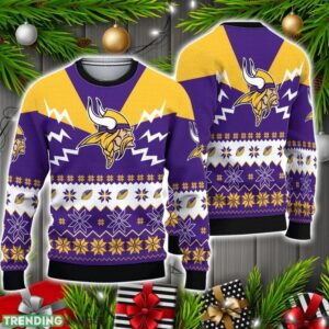 Minnesota Football Ugly Christmas Sweater Christmas Holiday Gift 3D Sweater