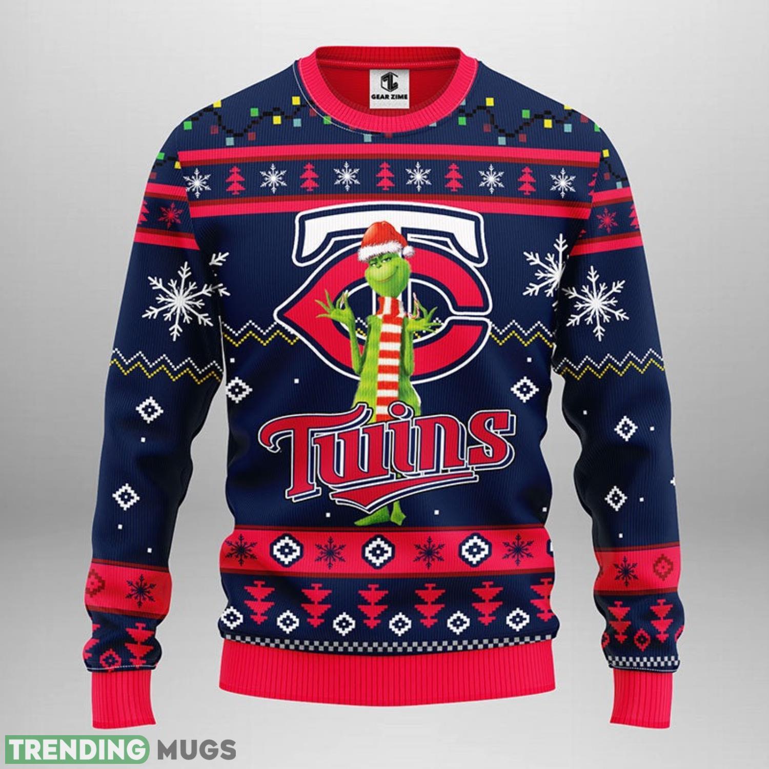 Minnesota Twins Funny Grinch Christmas Ugly Sweater 3D Christmas Sweater For Men Women 3D Sweater Minnesota Twins Funny Grinch Christmas Ugly Sweater 3D Christmas Sweater For Men Women 3D Sweater