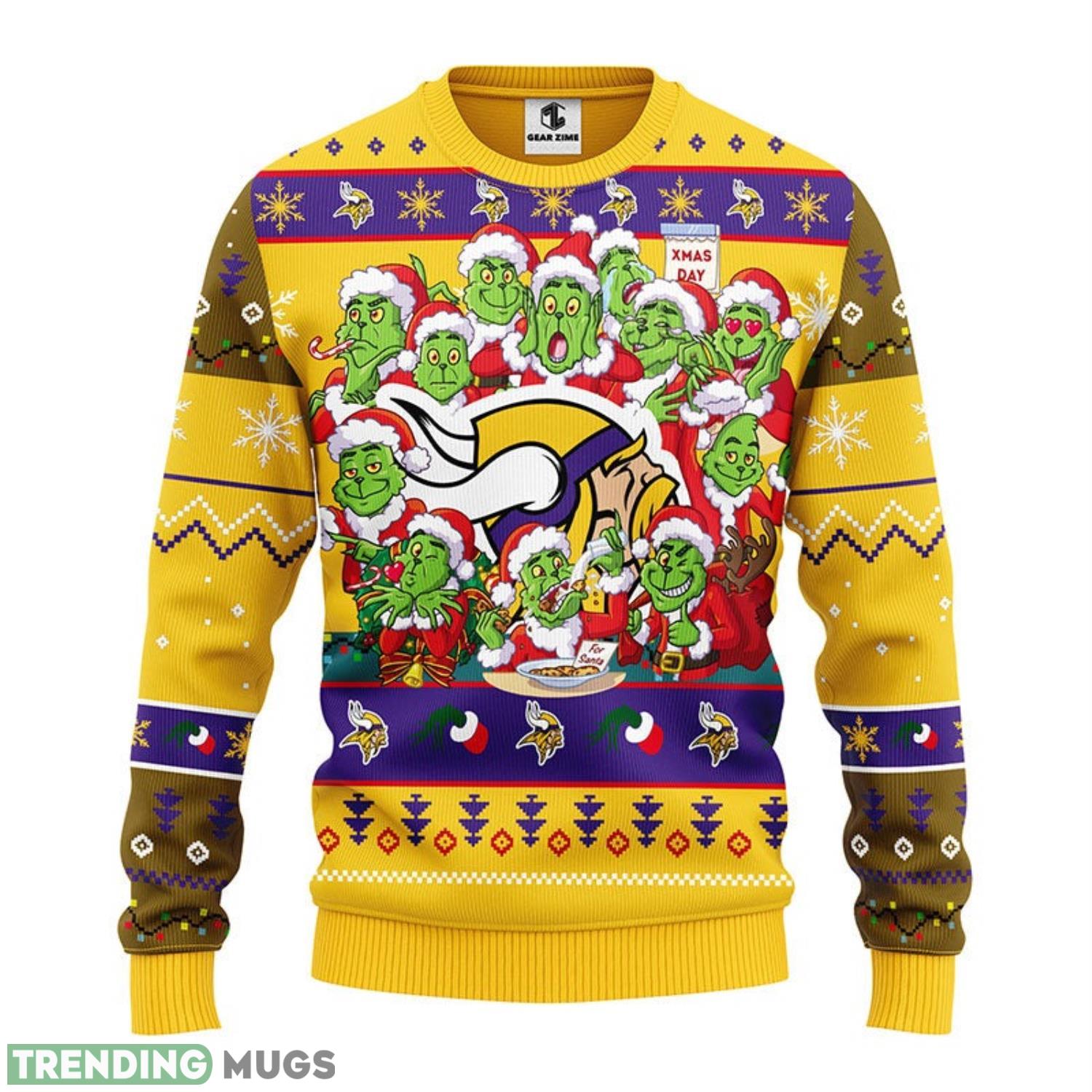 Minnesota Vikings 12 Grinch Xmas Day Christmas Ugly Sweater 3D Christmas Sweater For Men Women Christmas Gift For Sport Team 3D Sweater Minnesota Vikings 12 Grinch Xmas Day Christmas Ugly Sweater 3D Christmas Sweater For Men Women Christmas Gift For Sport Team 3D Sweater