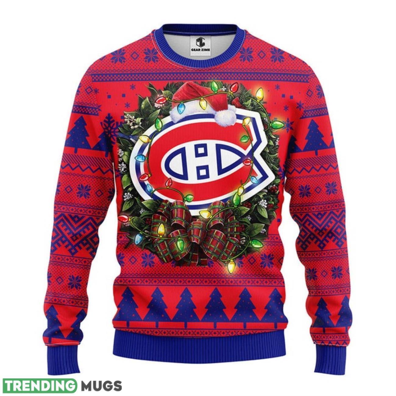 Montreal Canadians Christmas Ugly Sweater 3D Christmas Sweater For Men Women 3D Sweater Montreal Canadians Christmas Ugly Sweater 3D Christmas Sweater For Men Women 3D Sweater